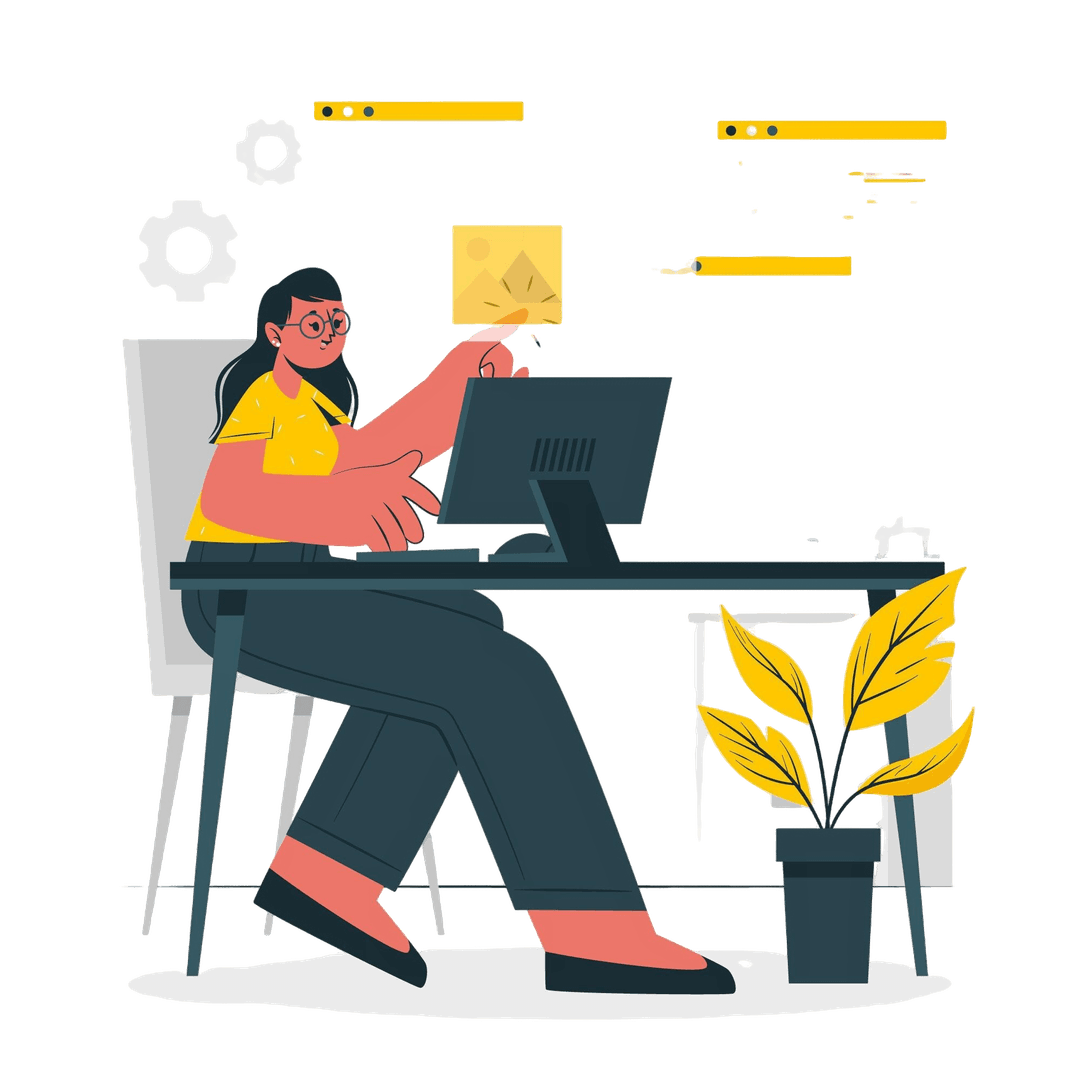 Portfolio cover illustration